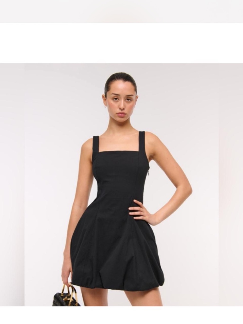 Abercrombie Mila Bubble Hem Mini Skort Dress.